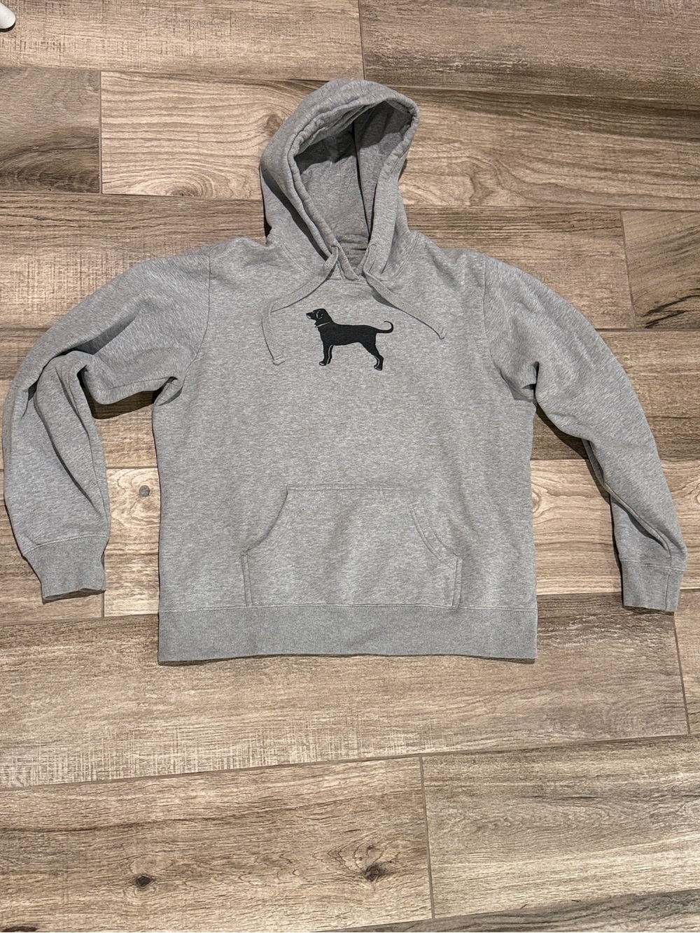 The Black Dog Women’s Legacy Hoodie Sweatshirt Size Large Gray